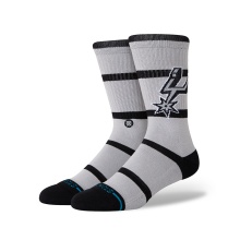 Stance Daily Sock Crew NBA San Antonio Spurs grey - 1 Pair